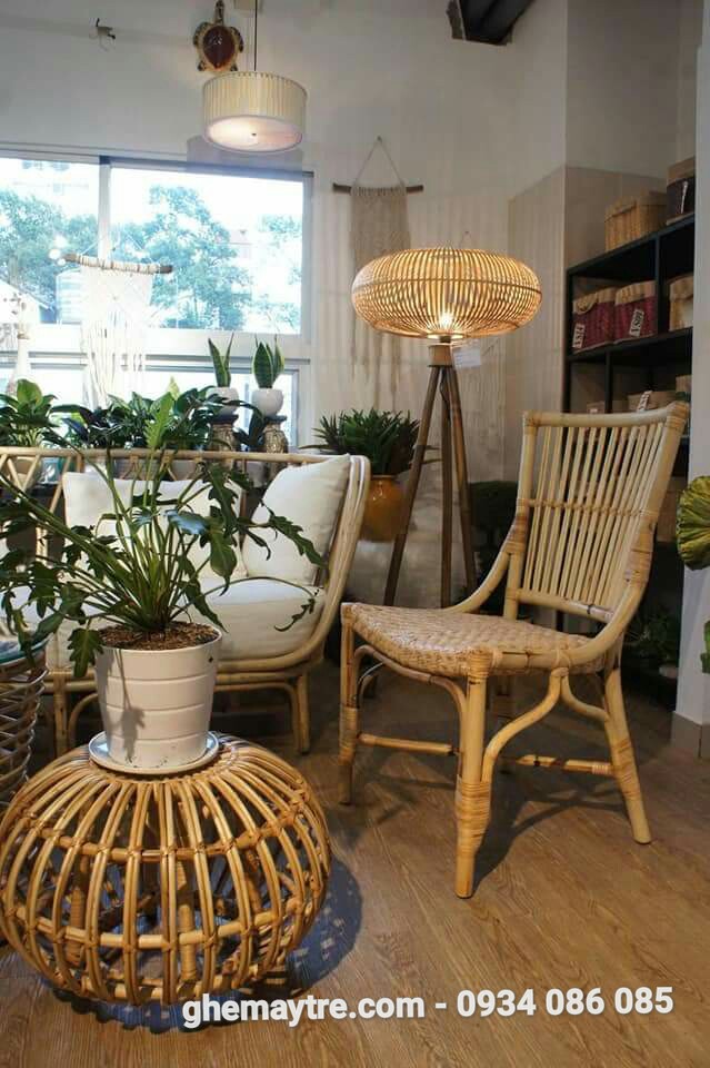 
								Bàn ghế mây tự nhiên BV814