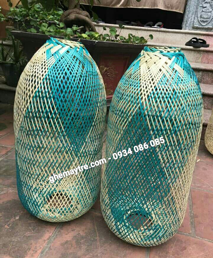 
								Đèn mây tre BV750