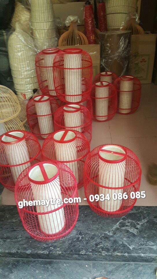 
								Đèn mây tre BV673