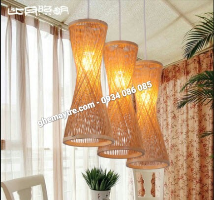 
								Đèn mây tre BV687